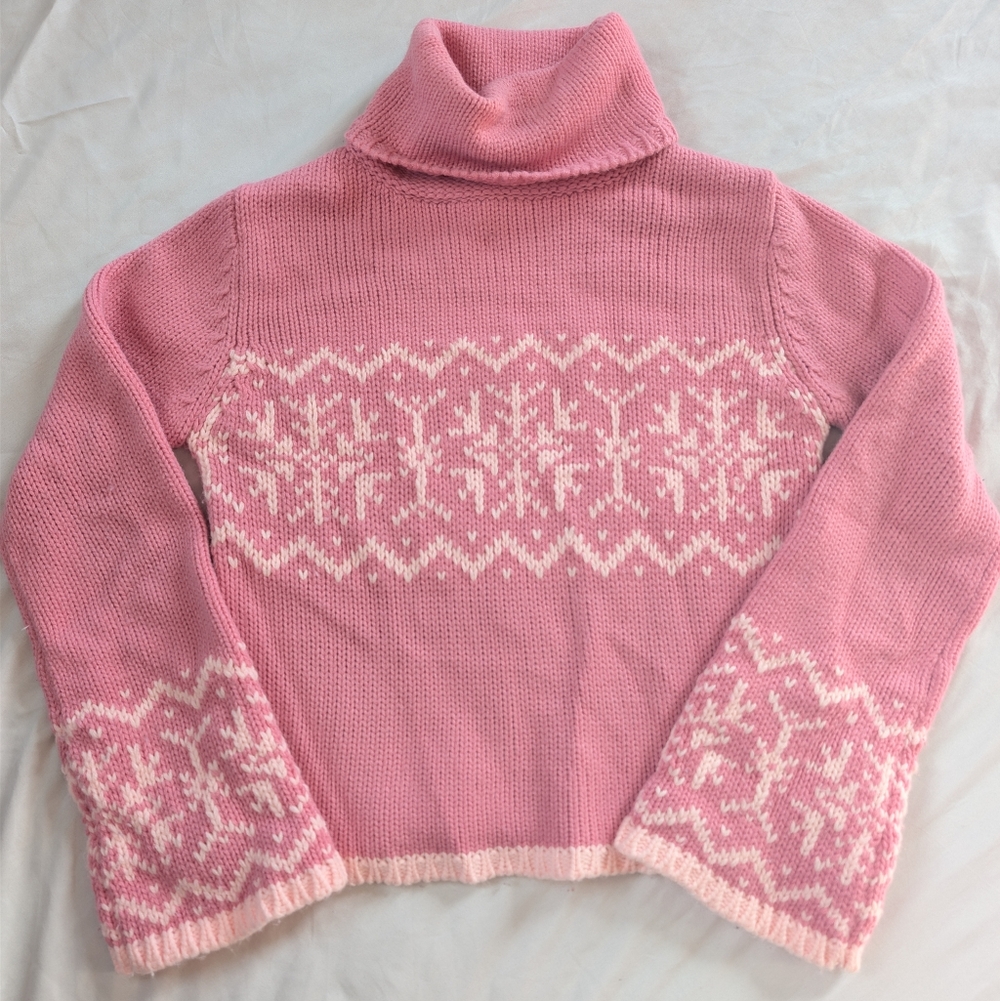 Vintage Rue 21 Pink Turtle Neck Sweater Size M